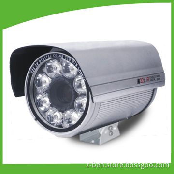 Long-range IR Weatherproof Camera with 12V DC/220V AC Power Supply and 100m IR Distance